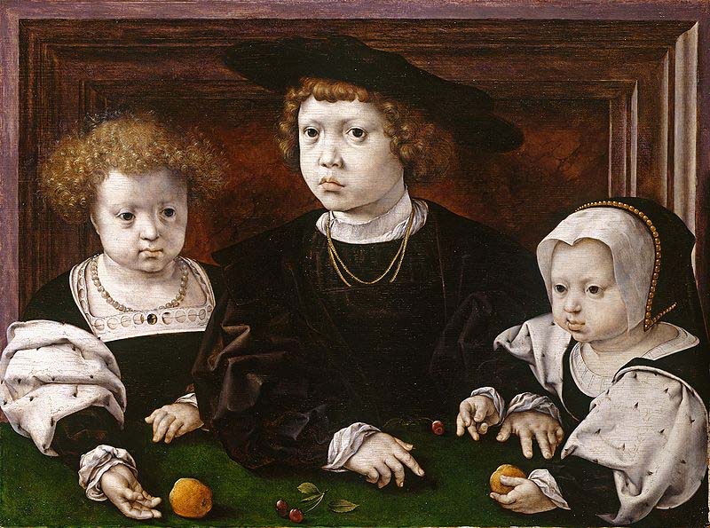 The Three Children of Christian II of Denmark